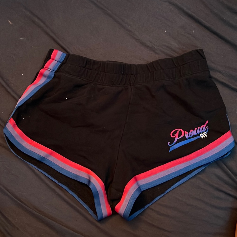 Bisexual pride shorts